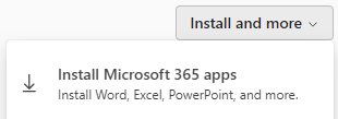 365 apps, 