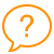 dl_ask_a_librarian, orange question mark in an orange outlined speech bubble