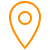 dl_student_hub, orange cartoon of pin point